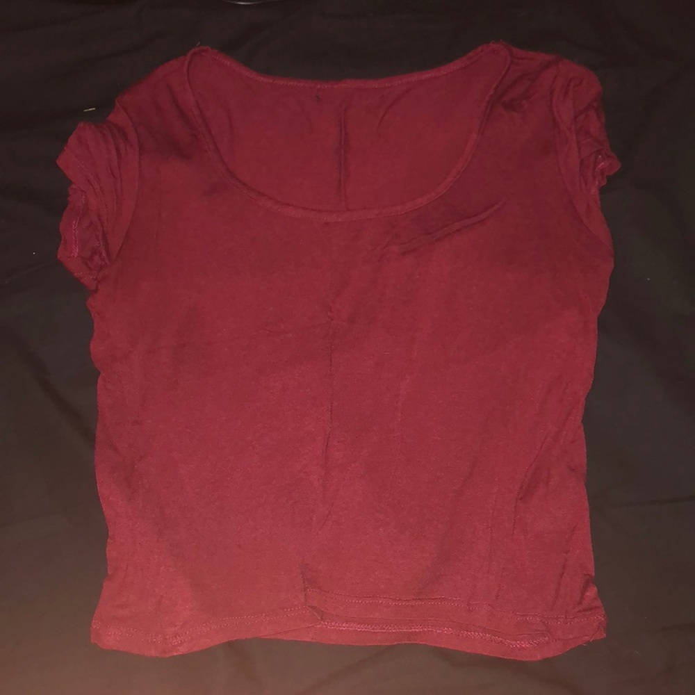 Red Crop Top